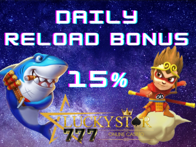 Daily Reload Bonus 8%